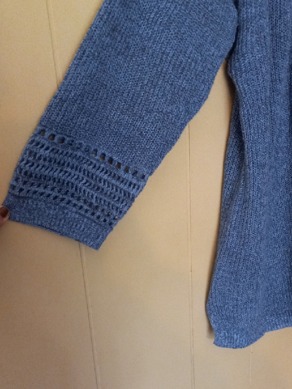 Lands' End Linen/Cotton Sweater - Picture 3 of 8